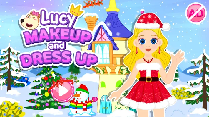 Lucy Makeup and Dress up android App screenshot 21